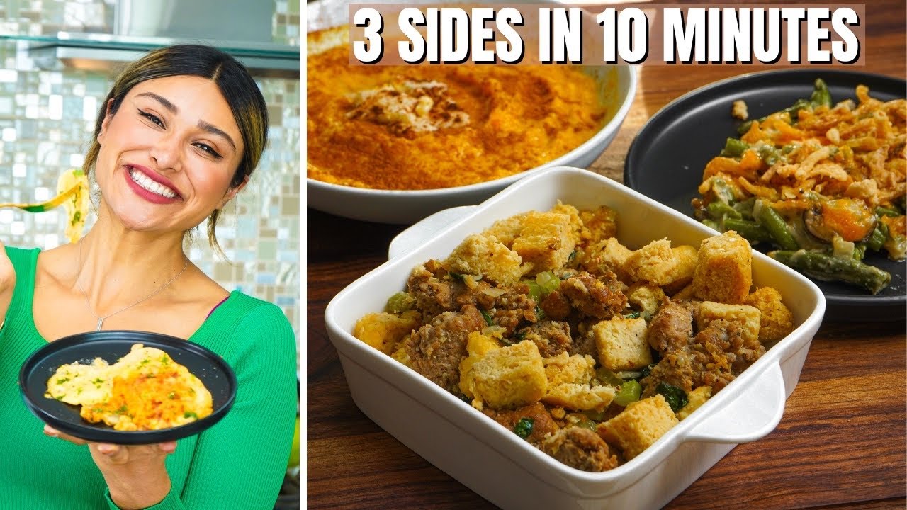 3 Keto Low Carb Thanksgiving sides under 10 MINUTES!