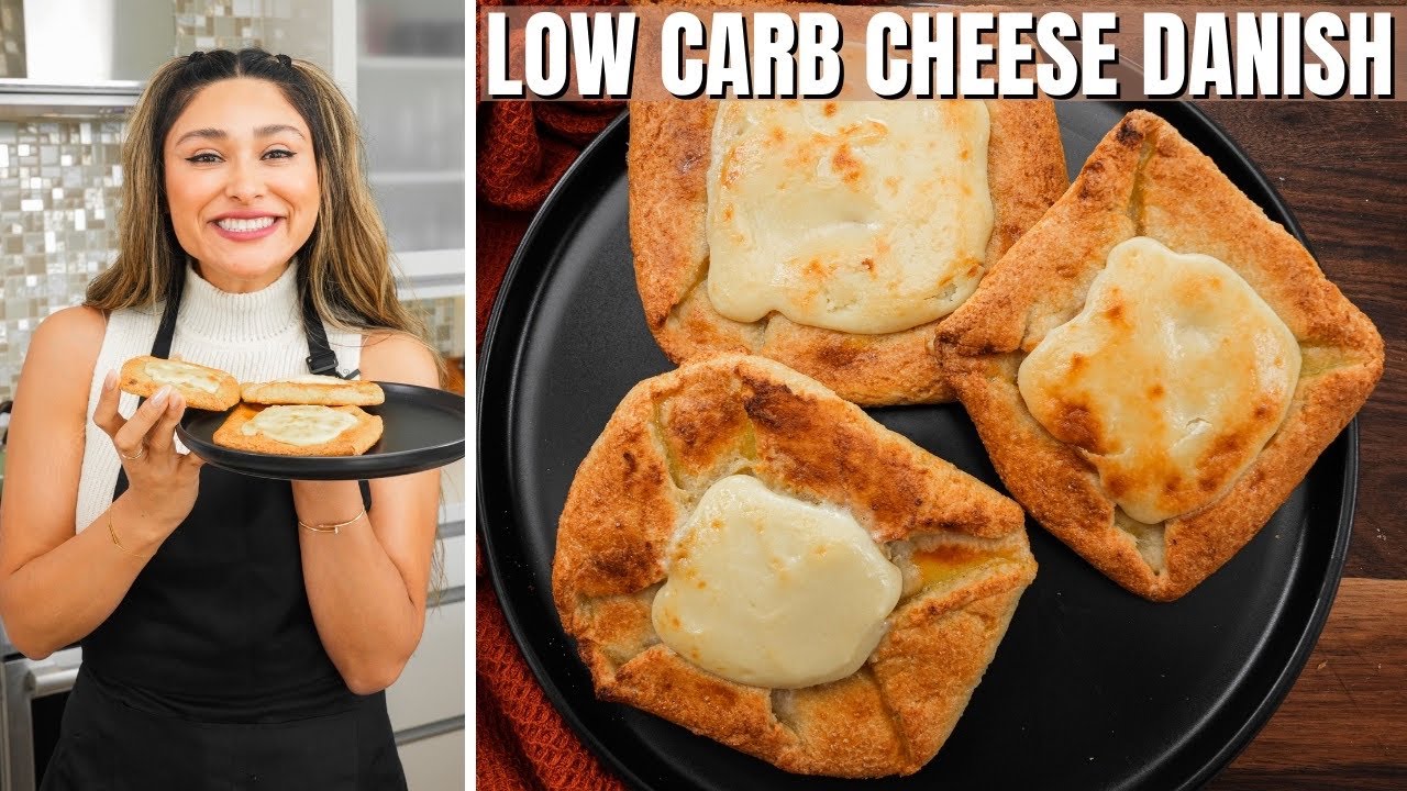 Low Carb Keto Cheese Danish! How to Make Cheese Danish Recipe