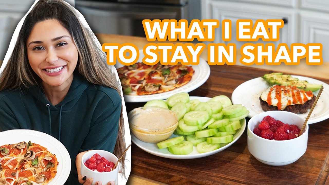 What I Eat In a Day To Stay in Shape | Low Carb Healthy Meal Ideas