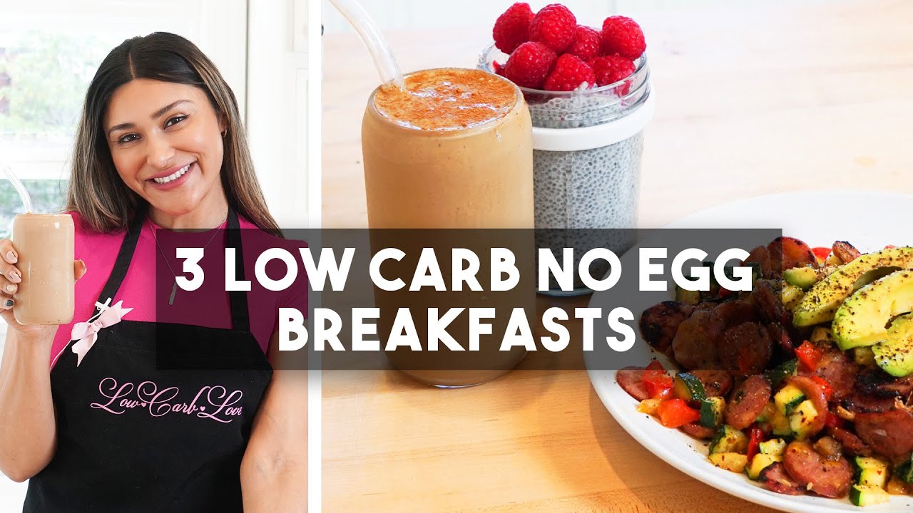 3 High Protein Keto Breakfast Ideas Without Eggs or Bacon!