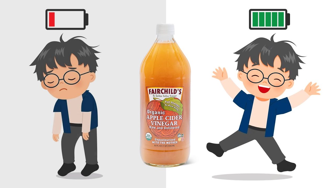 Use Apple Cider Vinegar (ACV) for a Massive Energy Boost