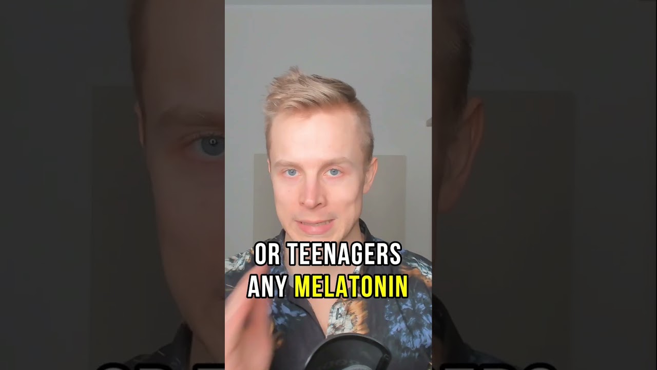 PSA: Don’t Give Kids Melatonin!