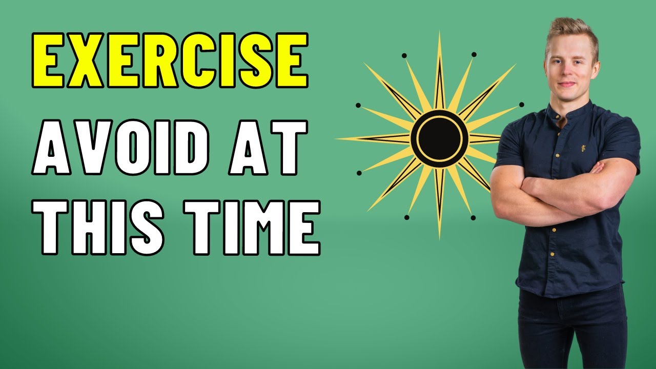 AVOID Exercise At This Time for Best Results – New Study Reveals Best Times to Exercise