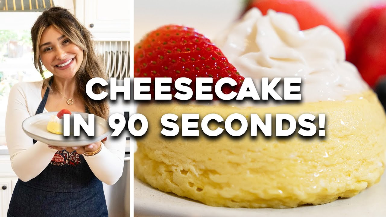 Low Carb No Bake Cheesecake in Seconds | Healthy Dessert For Weight Loss