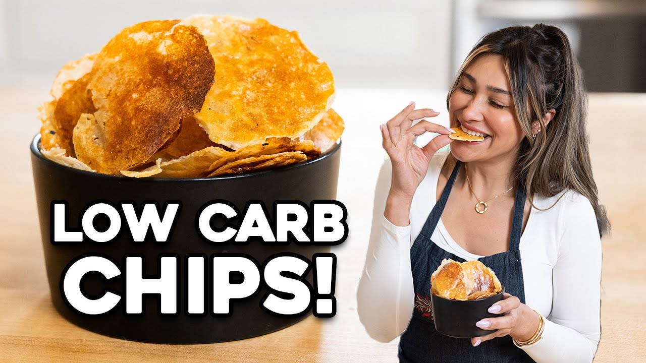 1 INGREDIENT CHIP?! | A HEALTHY LOW CARB SNACK