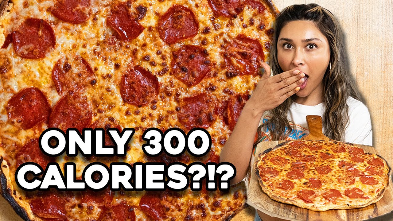 ENTIRE LARGE PIZZA ONLY 300 CALORIES| 1g CARB PER SLICE