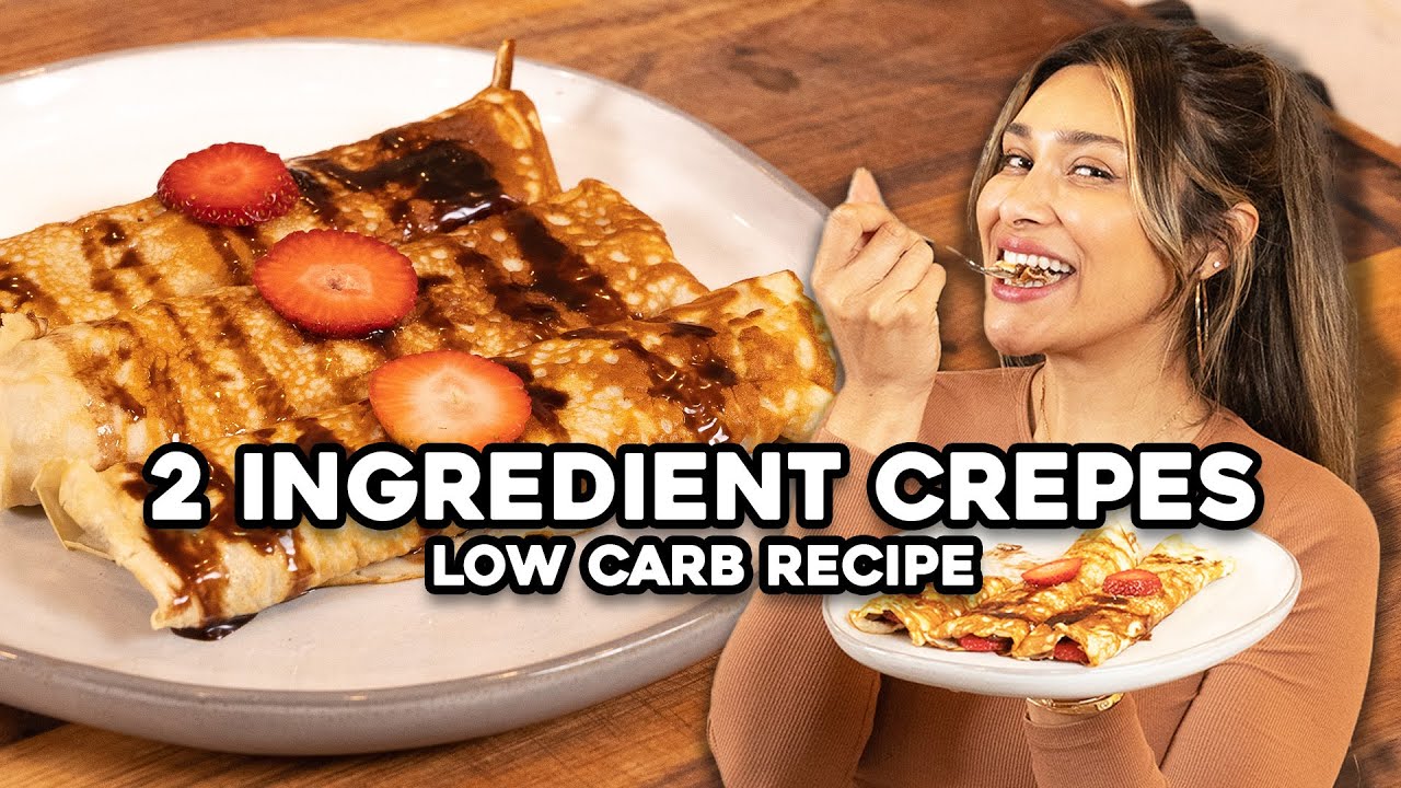 Protein Crepes | Low Calorie | Low Carb | Perfect for Weight Loss