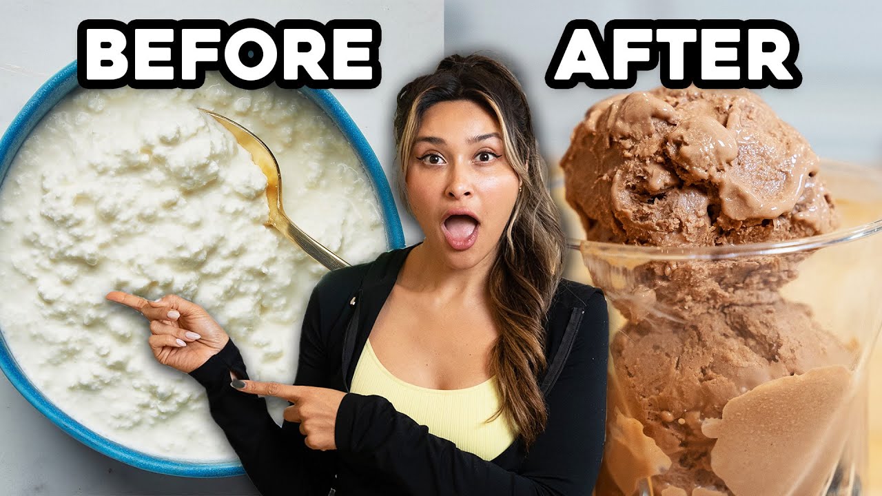 3 INGREDIENT ICE CREAM | LOW CARB I SUPER CREAMY I NO ICE CREAM MAKER