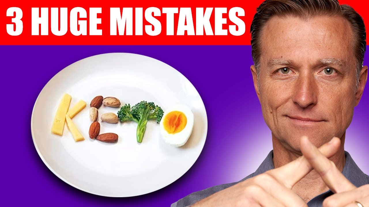 Top 3 Big Mistakes When on Keto (Ketogenic Diet)