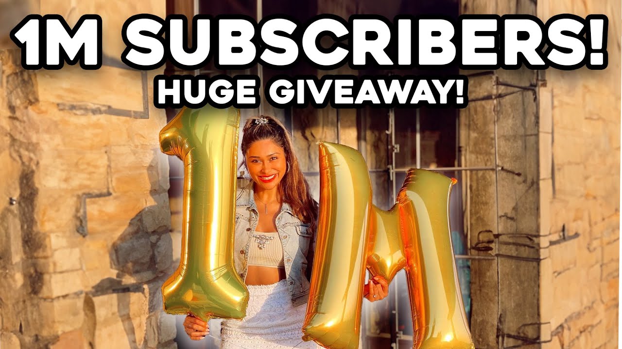 $5,000 Giveaway! | 1 Million Subscriber Celebration!