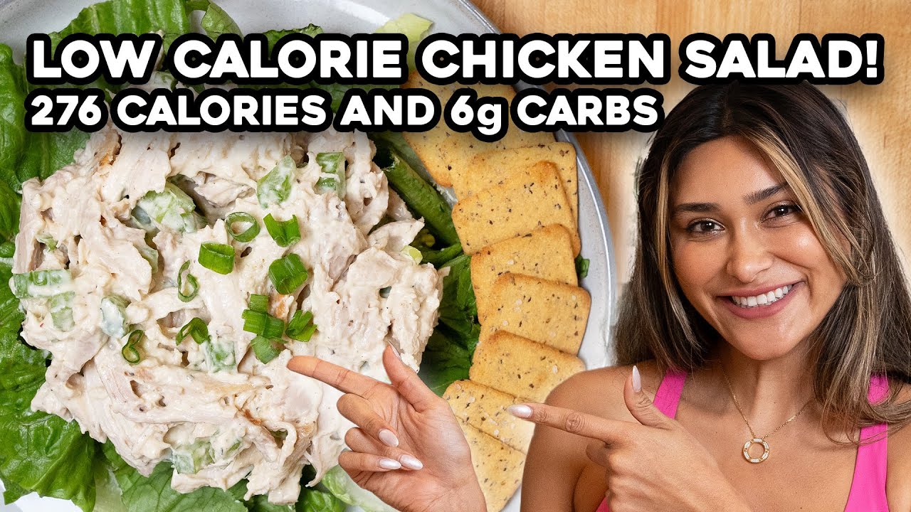 The Best Chicken Salad Recipe! | High Protein | Low Carb | Weight Loss