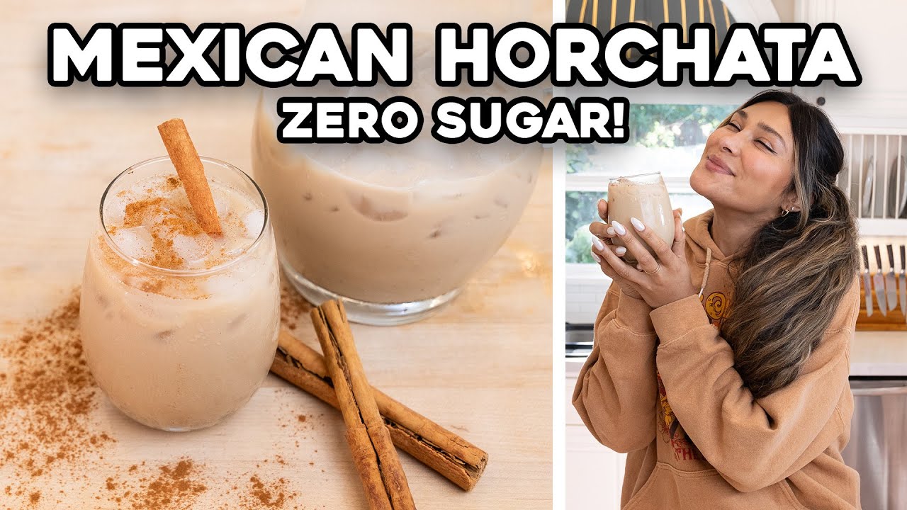 NO RICE HORCHATA! | Zero Sugar! | 5 Minutes | Low Carb | Weightloss