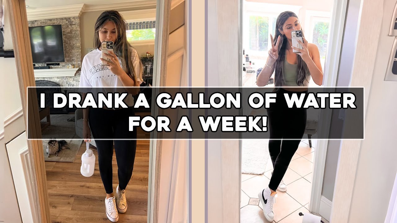 I Drank An Entire Gallon Of Water In A Week & Here’s What Happened