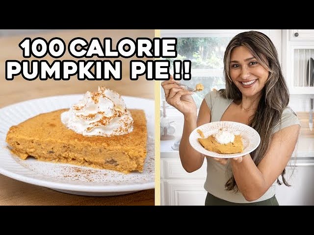 High Protein Pumpkin Pie! | Low Calorie | Low Carb | Weight Loss Dessert