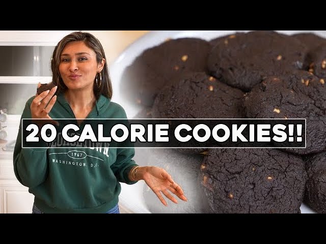 20 CALORIE COOKIES! Perfect for Weight Loss I Low Carb, Keto Friendly Recipe