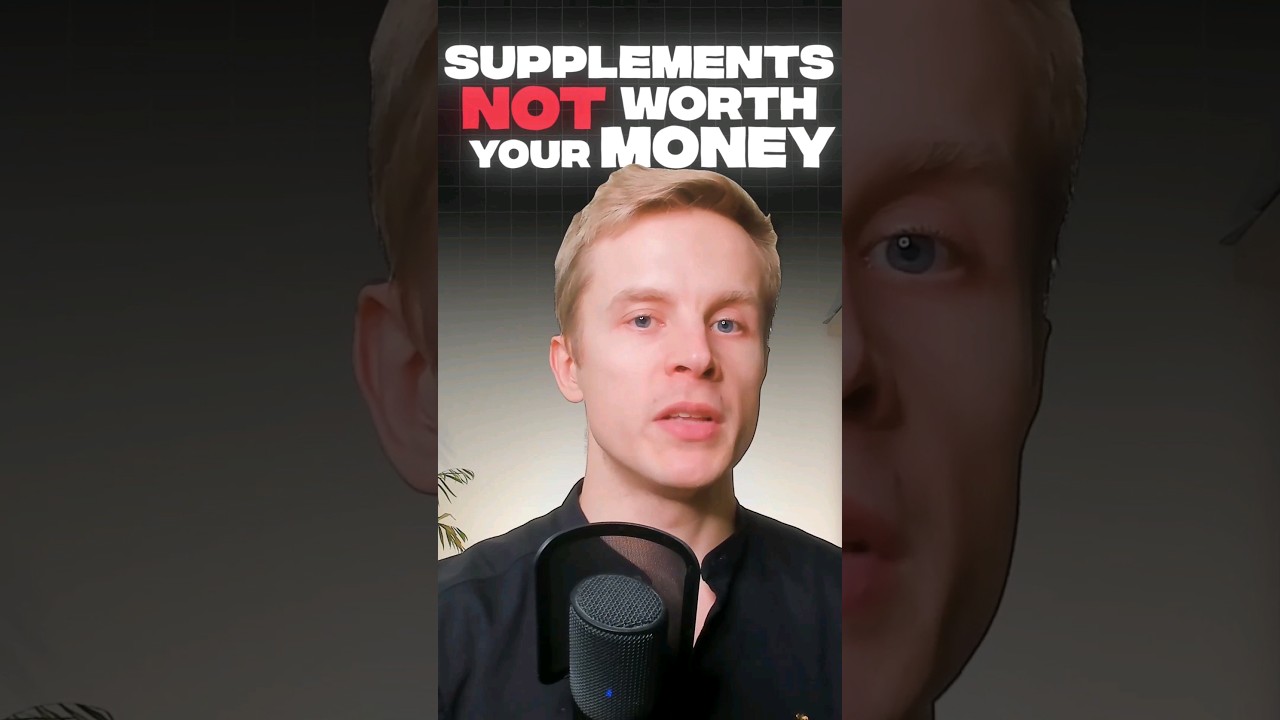 3 Supplements Not Worth the Money