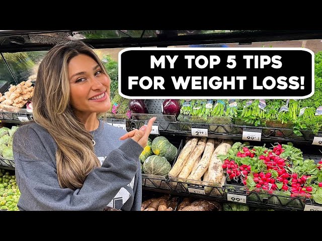 How to Lose 100lbs: My Top 5 Tips to Lose Weight and Belly Fat Fast!