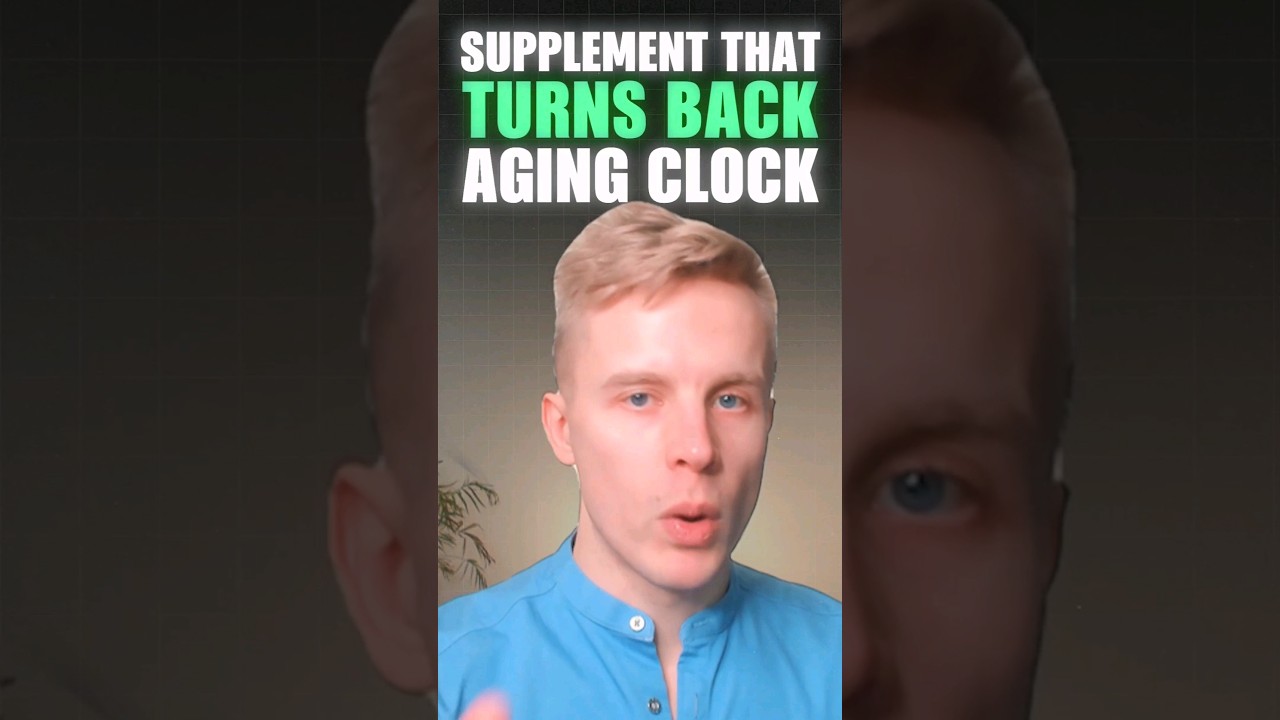 This Supplement Turns Back Aging Clock