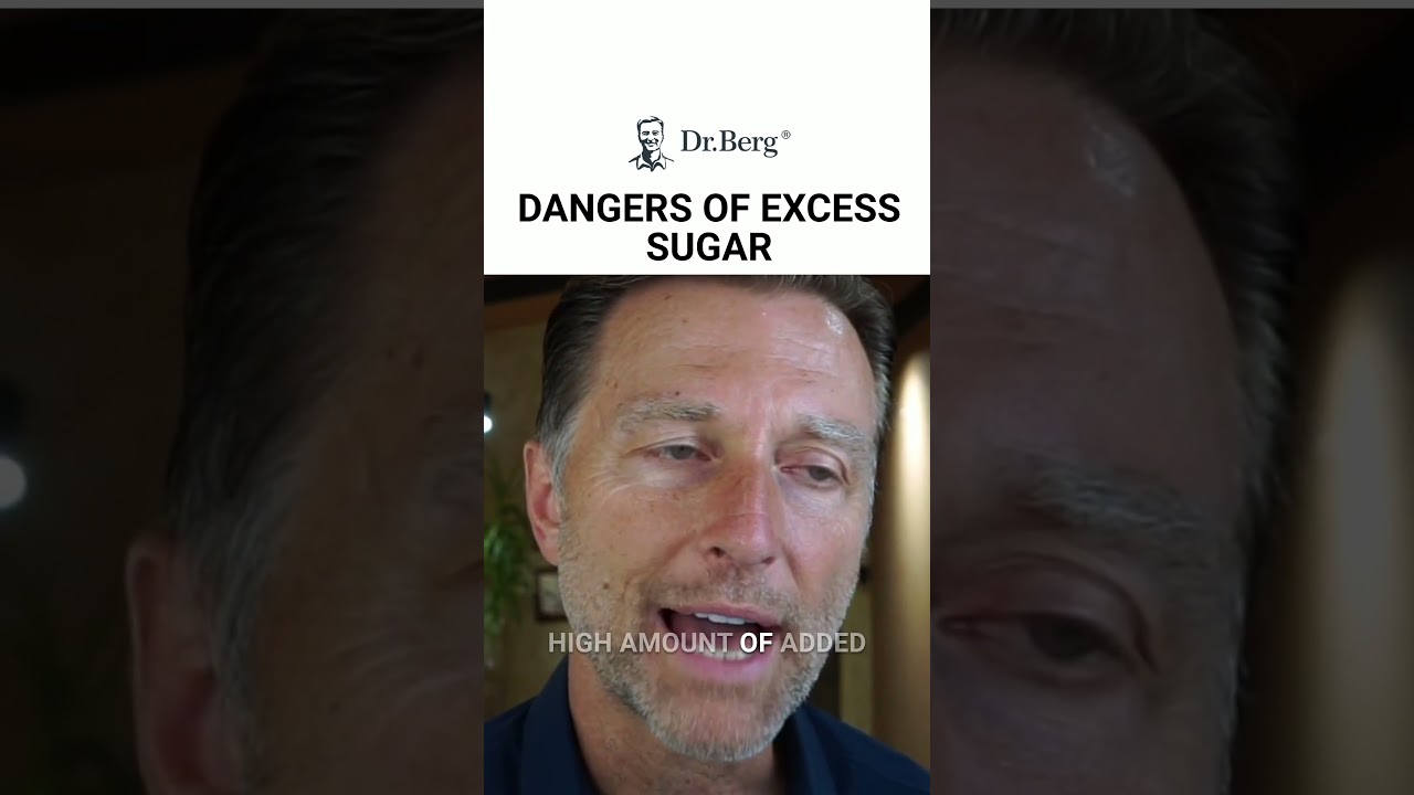 Discover the shocking effects of sugar on our health. Brace yourself! #DrBerg #HealthyLifestyle