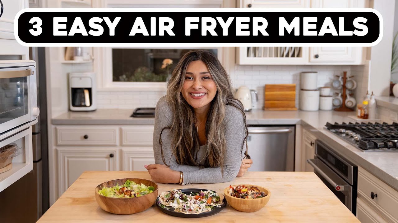3 Delicious Airfryer Meals From Just One Recipe!