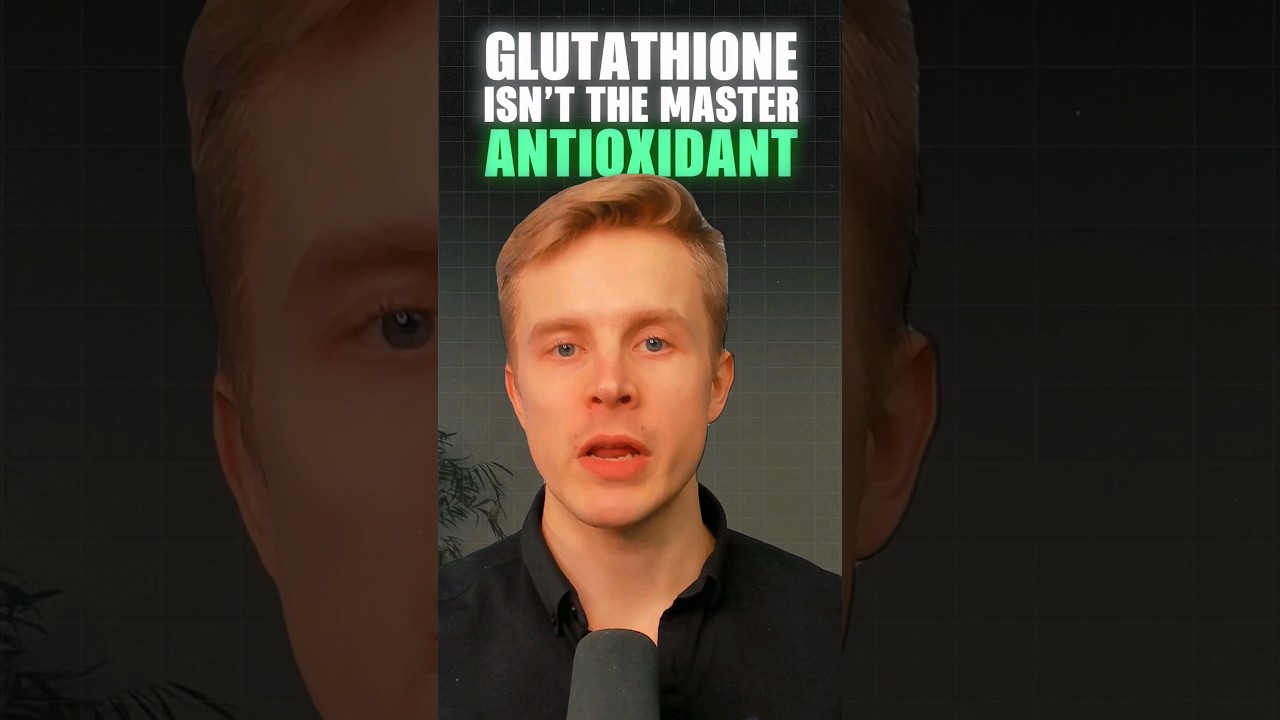 Glutathione Isn’t the Master Antioxidant