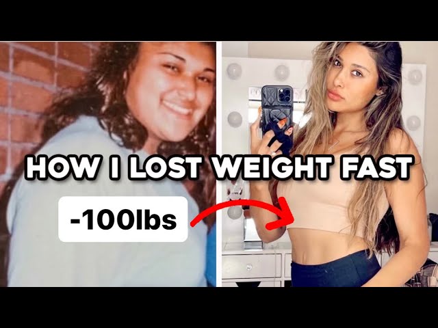 I Lost Weight Fast Just By Doing This! Lose Belly Fat With These Simple Tips!