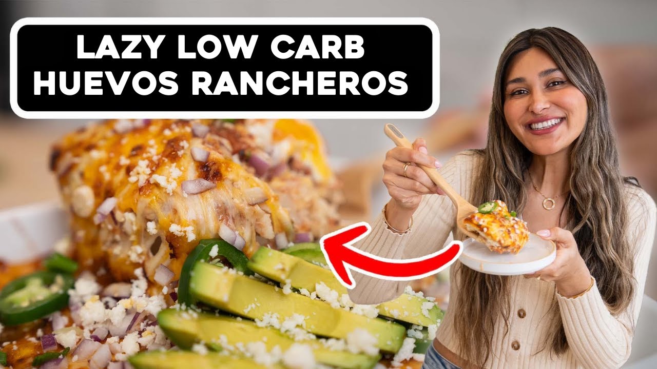 Lazy Huevos Rancheros Breakfast Meal Prep I Low Carb & Keto