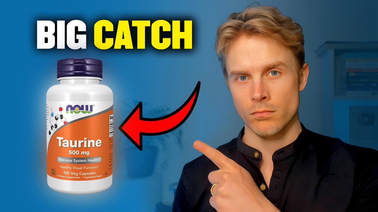 TAURINE Longevity Benefits: Why I’m Not Taking It