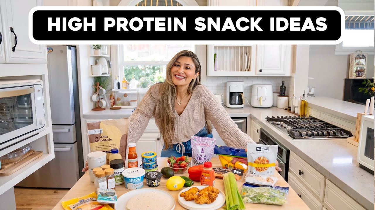 Quick and Easy High Protein Snack Ideas! Low Carb and Keto Friendly