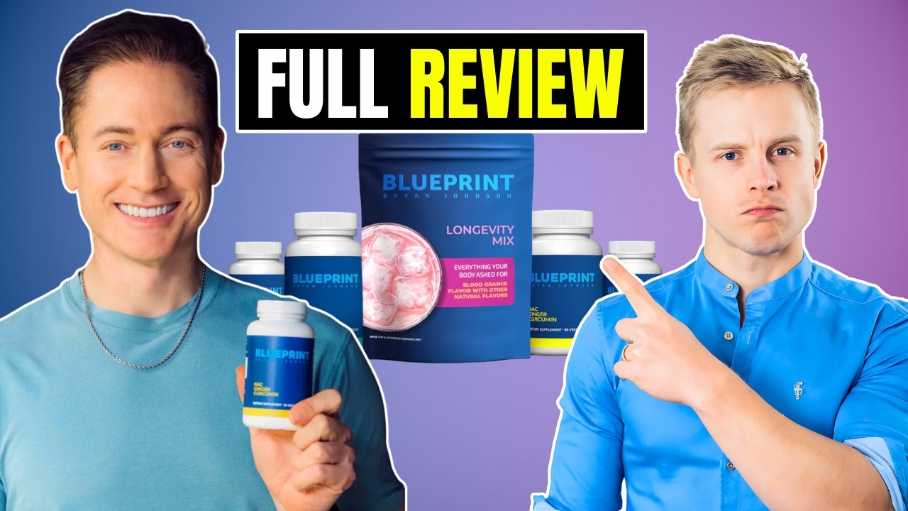 Reviewing Bryan Johnson Blueprint Supplements – Are They Evidence Based