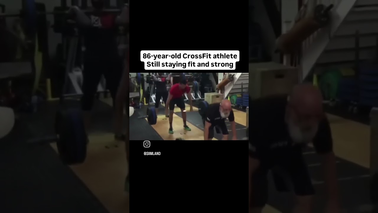 World’s Oldest CrossFit Athlete at 86-Years-Old Still Killing It