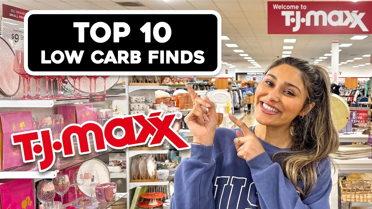 Low Carb Items at TJ Maxx?! Weight Loss Friendly Snacks