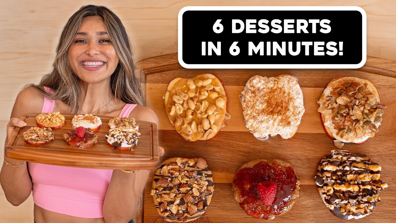 6 Easy Low Carb Apple Desserts in 6 Minutes!