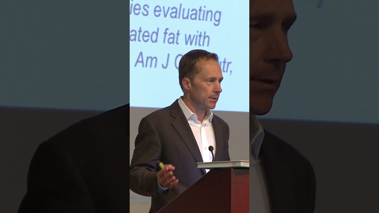 Prof. Jeff Volek on zero association between saturated fat and heart disease