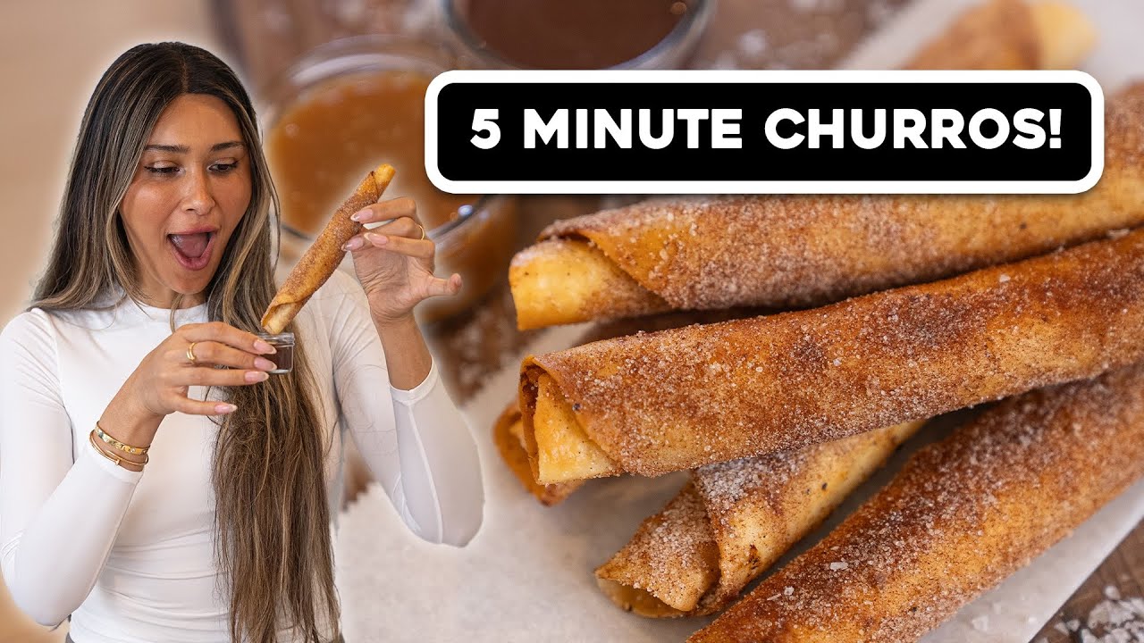 No Frying! Low Carb Churros in 5 Mins?!