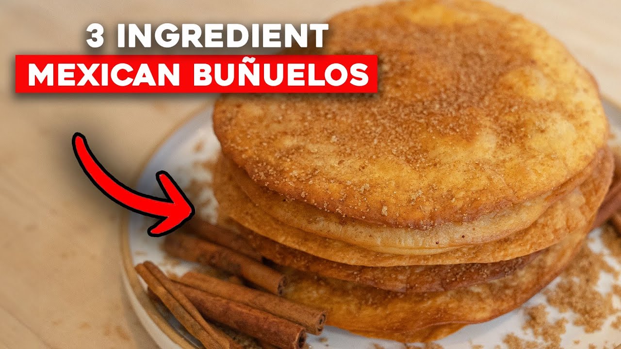 My Low Carb Hack to 3 Ingredient Crispy Mexican Bunuelos!