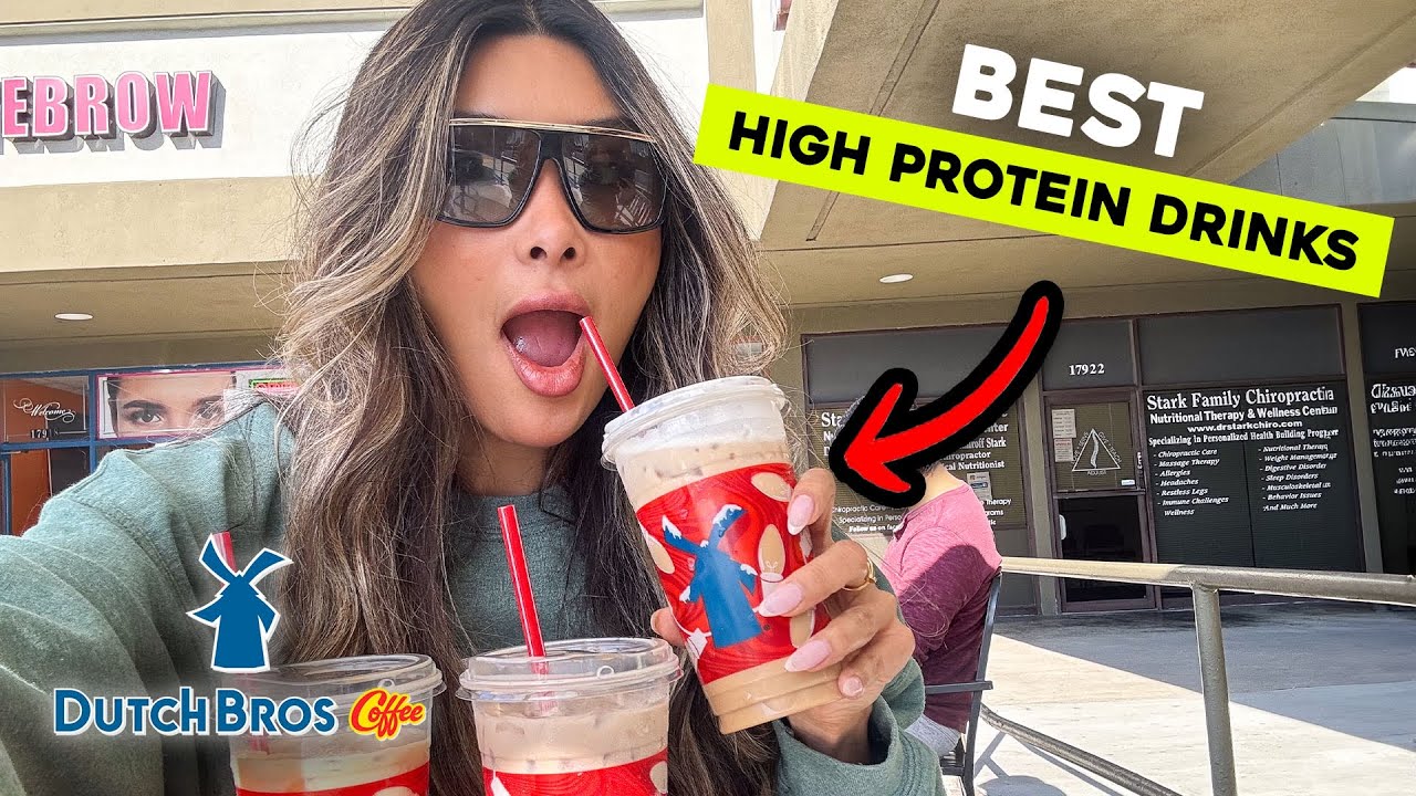 Top 3 HIGH PROTEIN LOW CARB Dutch Bros Drinks! Starbucks Dupes!